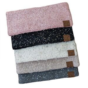 C.C Sequin Knit Head Wrap – Ethically Made, Vegan